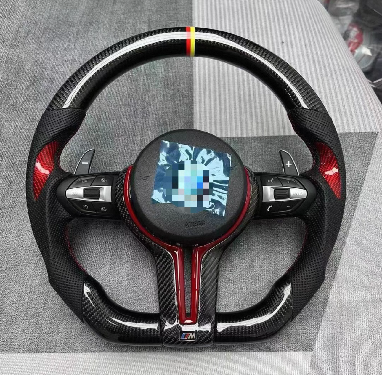 Carbon Fiber Steering Wheel for BMW F-Chassis (2010-2018) by MAXEAGLE