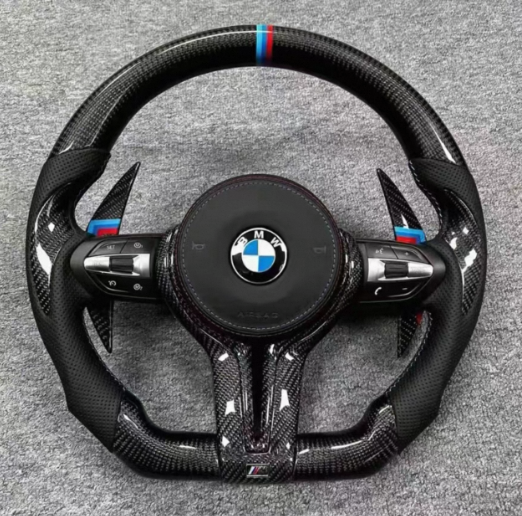 Carbon Fiber Steering Wheel for BMW F-Chassis (2010-2018) by MAXEAGLE