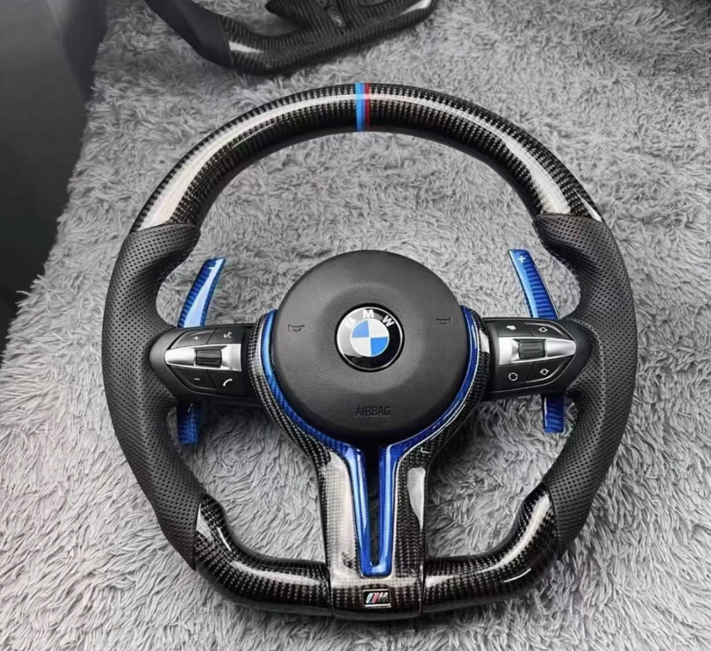 Carbon Fiber Steering Wheel for BMW F-Chassis (2010-2018) by MAXEAGLE