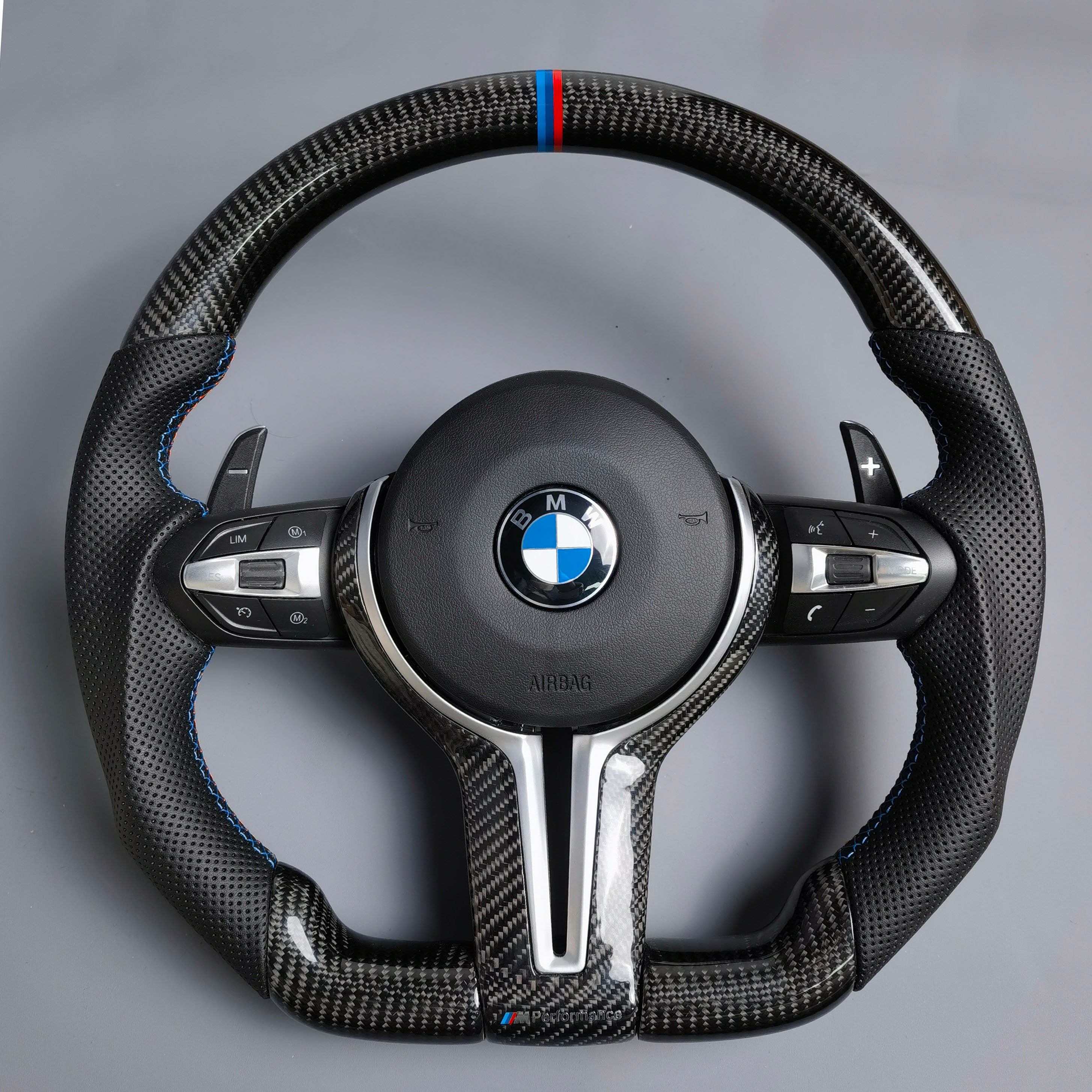 Carbon Fiber Steering Wheel for BMW F-Chassis (2010-2018) by MAXEAGLE