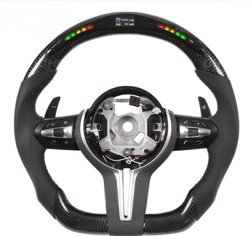 Carbon Fiber LED Display Steering Wheel for BMW 5 Series E60 LCI (2006-2009)