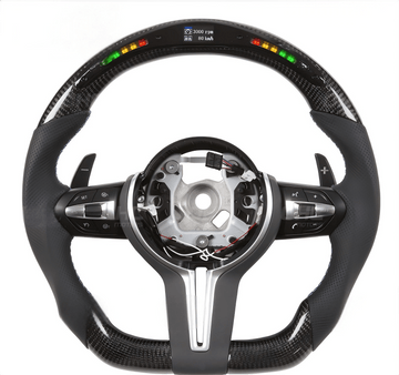 Carbon Fiber Steering Wheel Digital Display for BMW E46 E39 E53 (1995-2006)