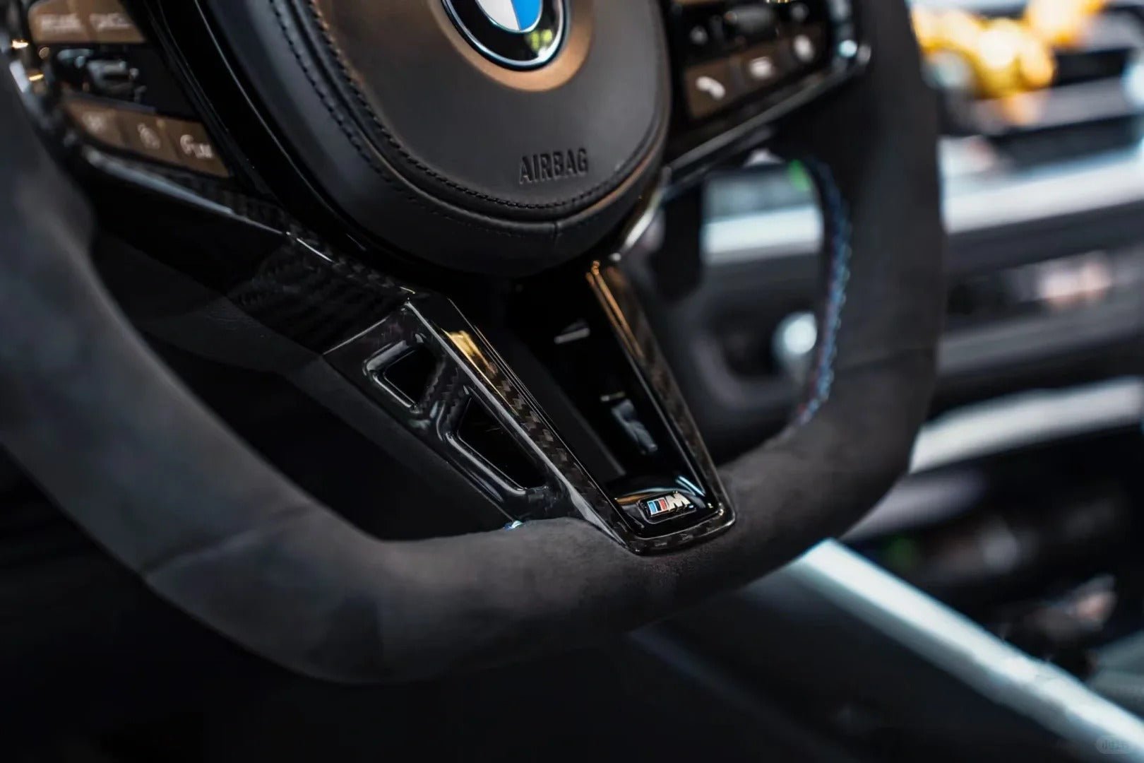 Full Alcantara CS Steering Wheel for BMW 2015+ G-Chassis