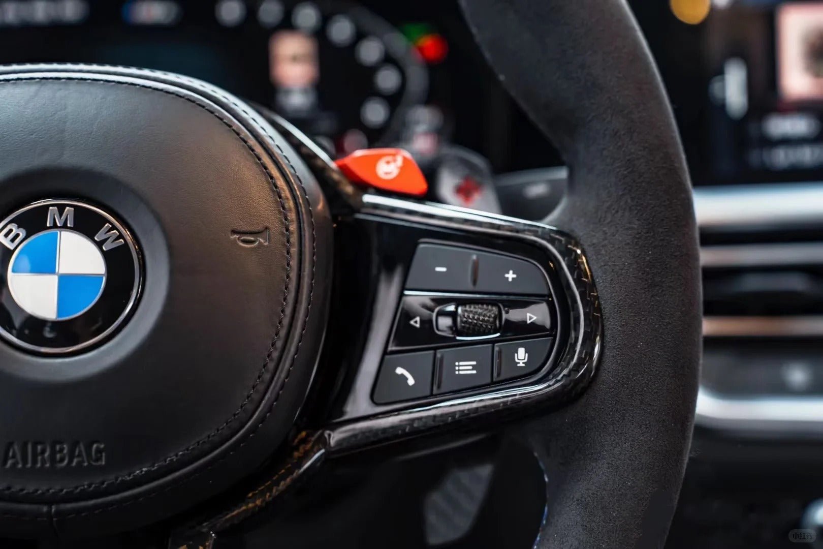 Full Alcantara CS Steering Wheel for BMW 2015+ G-Chassis