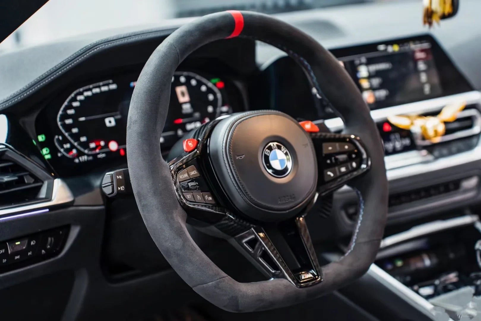 Full Alcantara CS Steering Wheel for BMW 2015+ G-Chassis