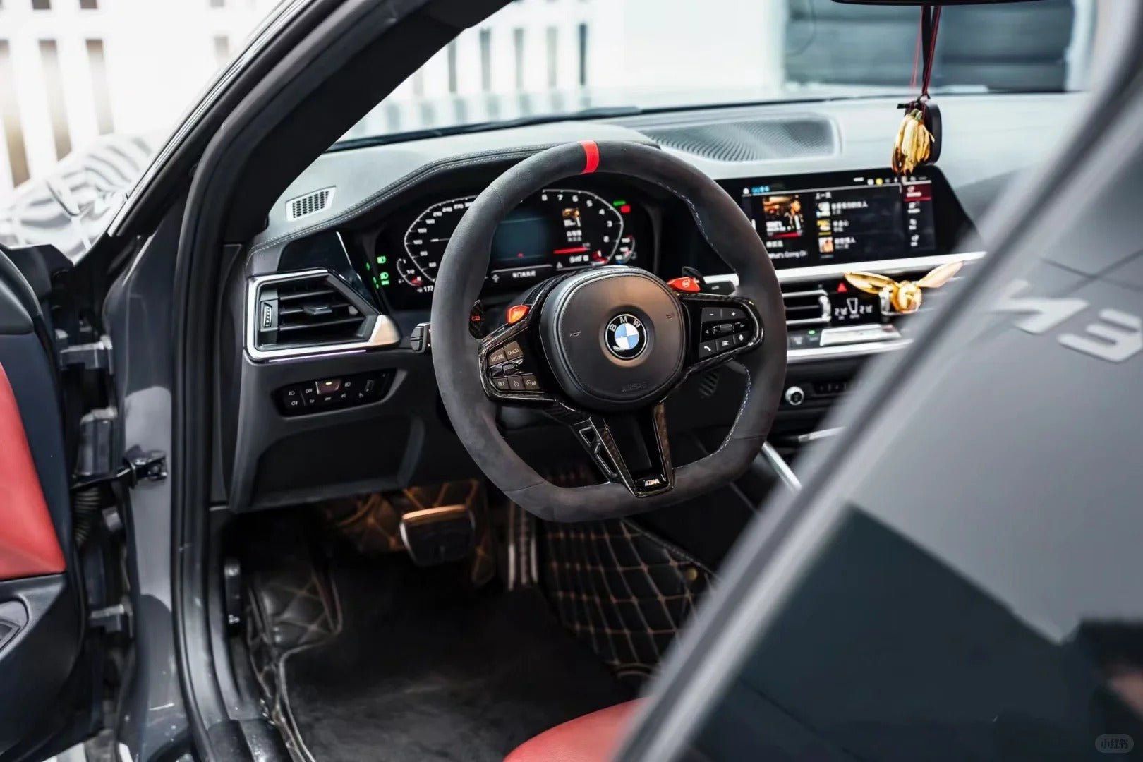 Full Alcantara CS Steering Wheel for BMW 2015+ G-Chassis