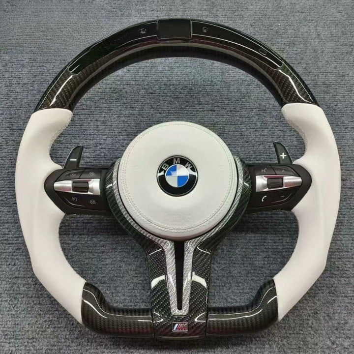 Carbon Fiber Steering Wheel for BMW F-Chassis (2010-2018) by MAXEAGLE
